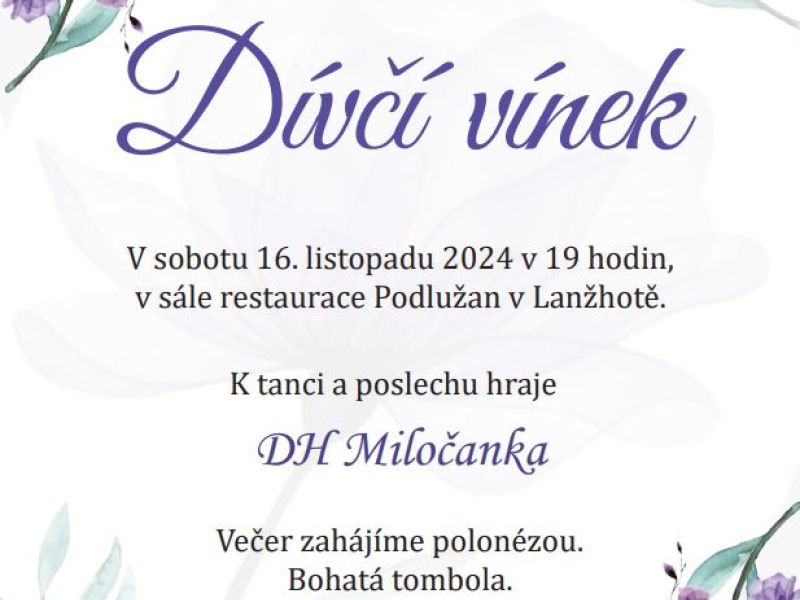 Dívčí vínek v Lanžhotě