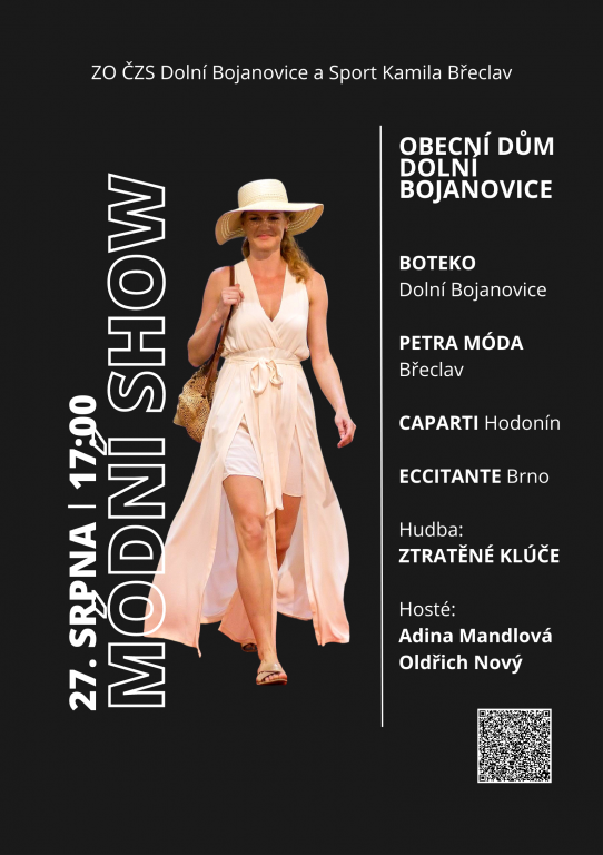 Módní show v Dolních Bojanovicích