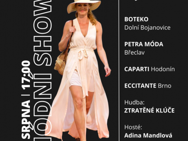 Módní show v Dolních Bojanovicích