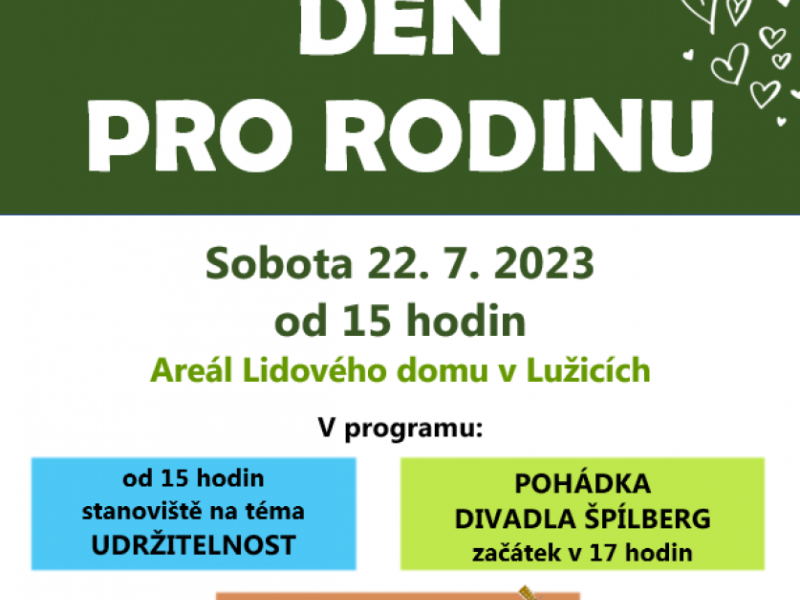 Den pro rodinu v Lužicích