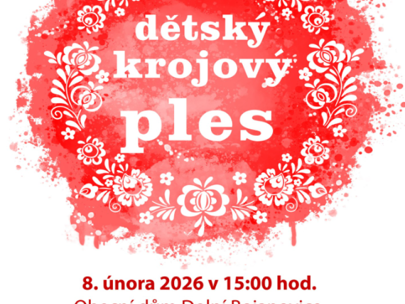Dětský krojový ples Dolní Bojanovice 2026