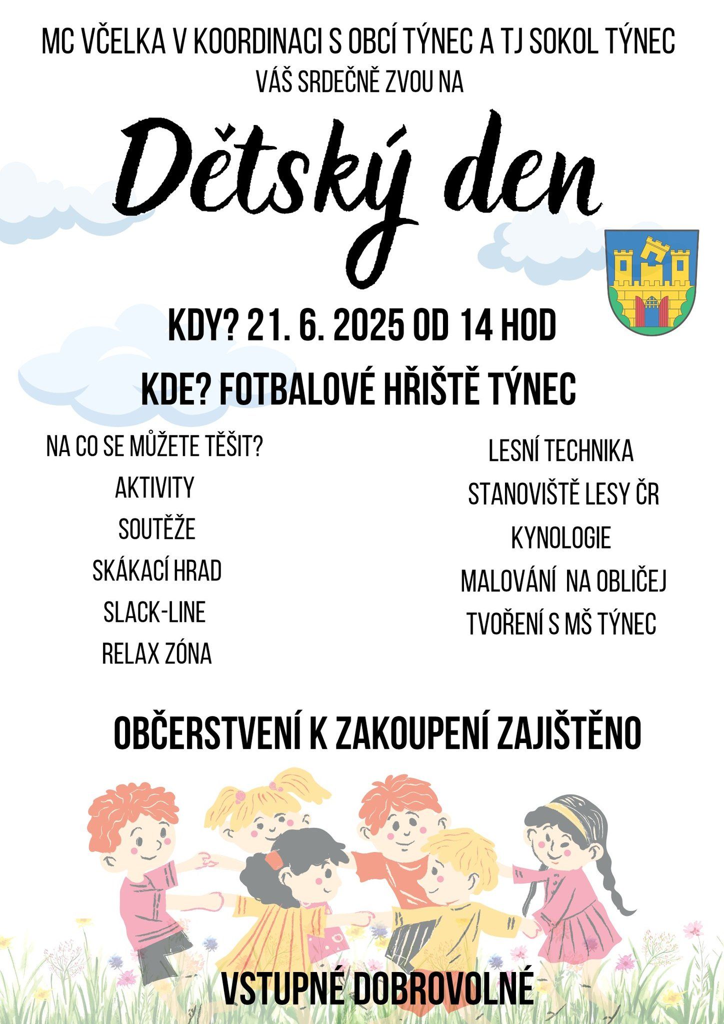 Dětský den v Týnci 2025