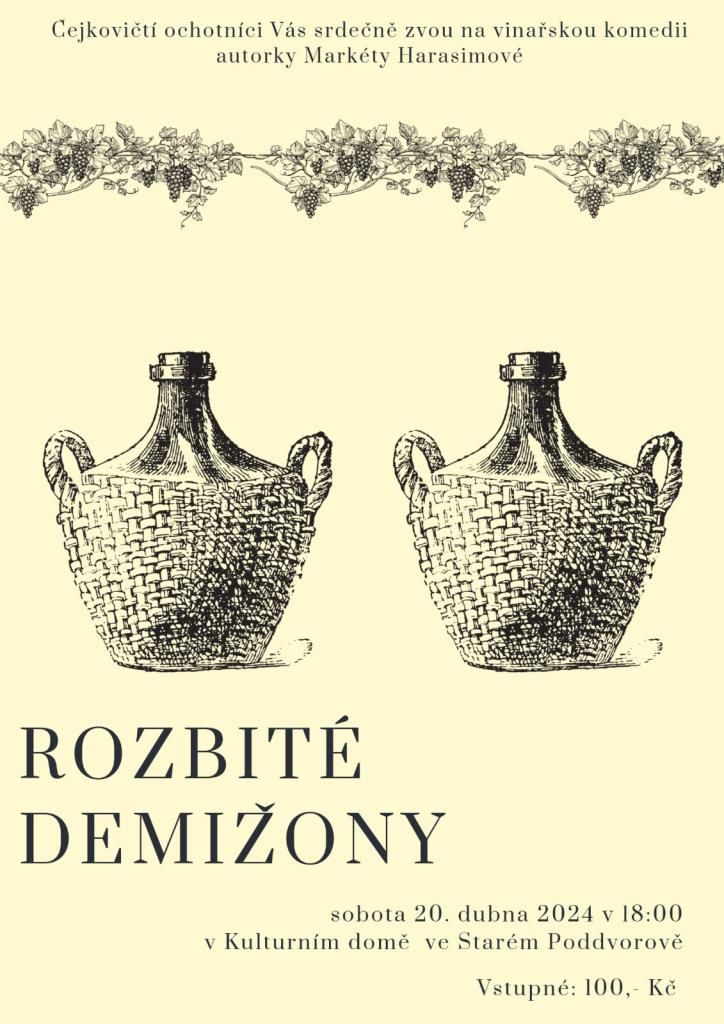 Divadlo - Rozbité demižony