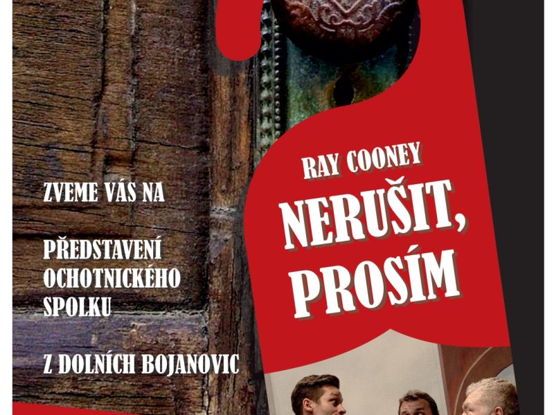 Nerušit, prosím - ochotnické představení Tvrdonice