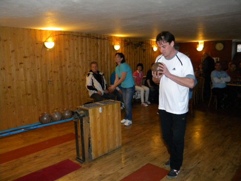Finále soutěže obecních úřadů v kuželkách o pohár starosty města Lanžhot dne 11.2.2014