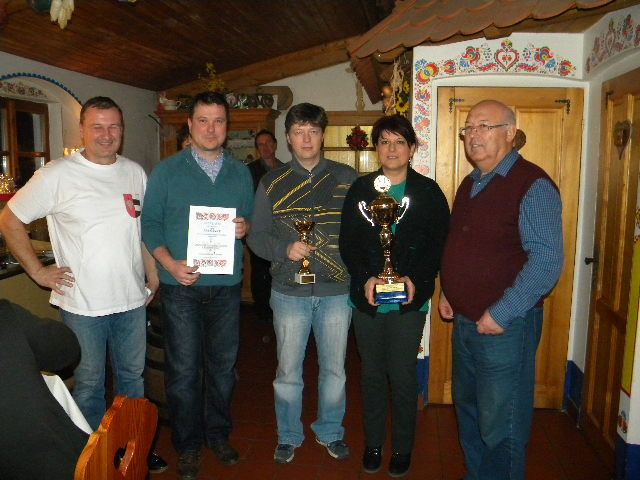 14. ročník turnaje v kuželkách obcí Regionu Podluží, 11.2.2014