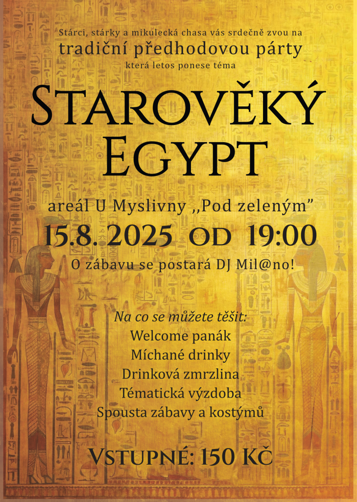 Předhodová párty v Mikulčicích