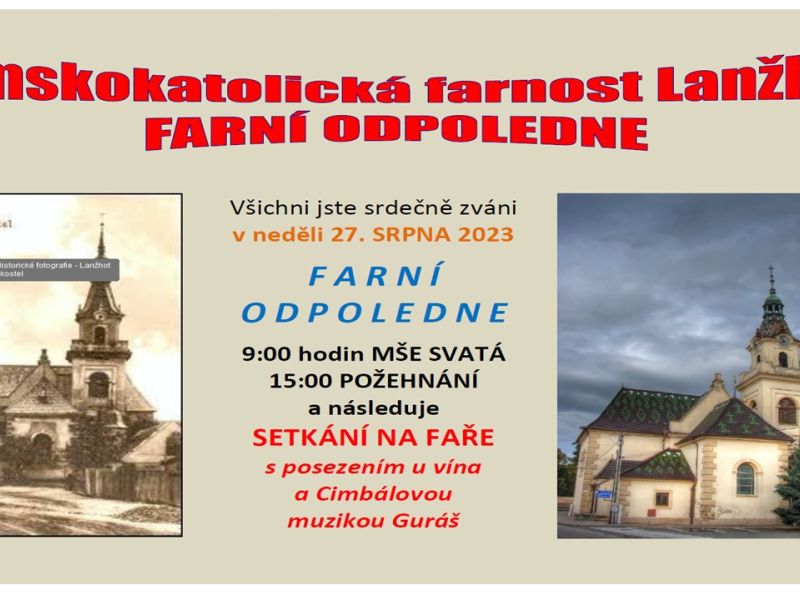 Farní odpoledne v Lanžhotě