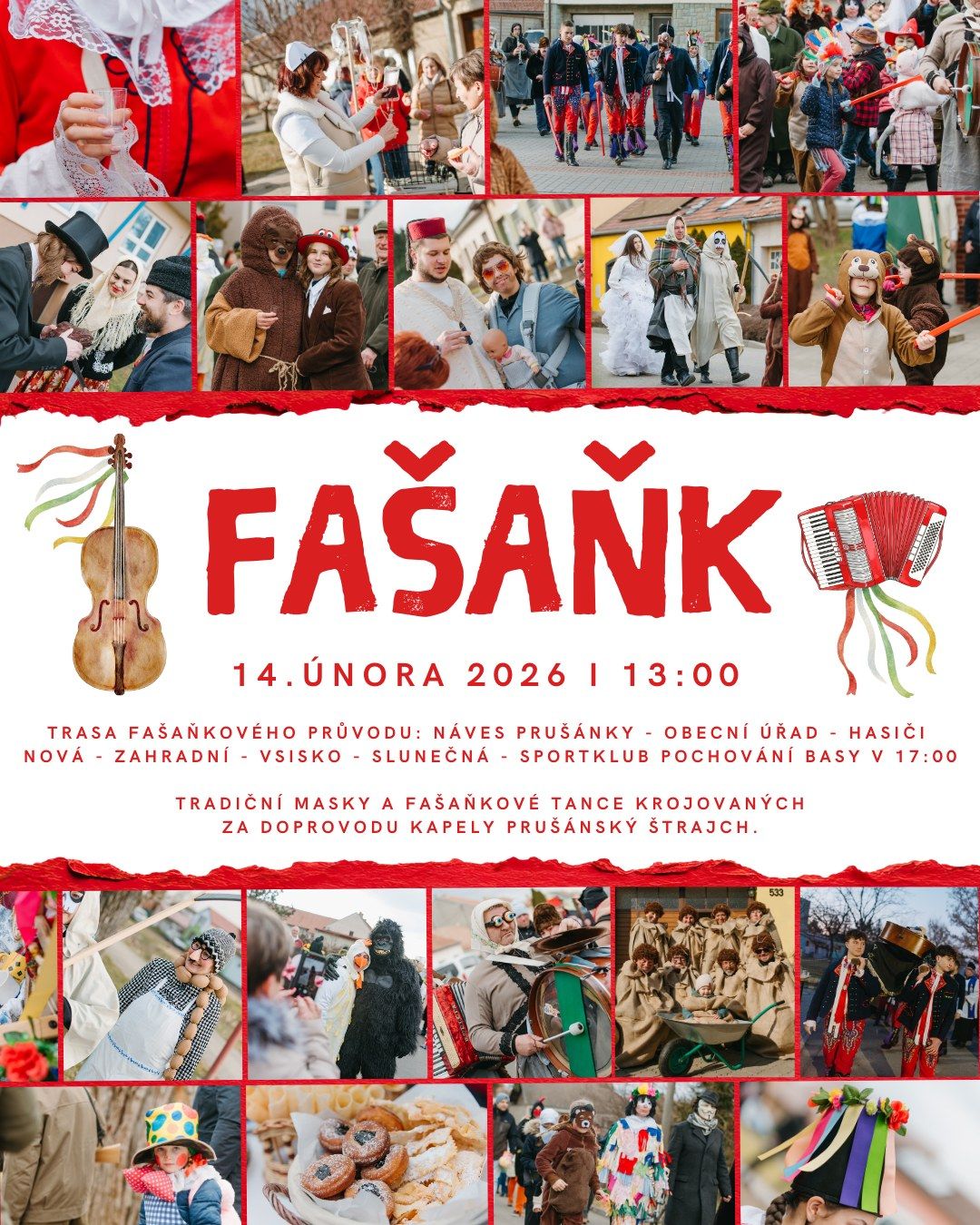 Fašaňk Prušánky 2026