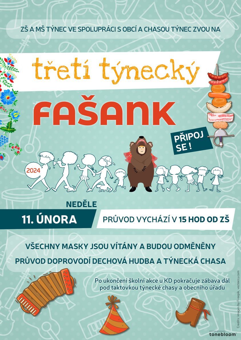 Fašaňk v Týnci 2024