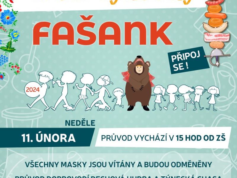 Fašaňk v Týnci 2024