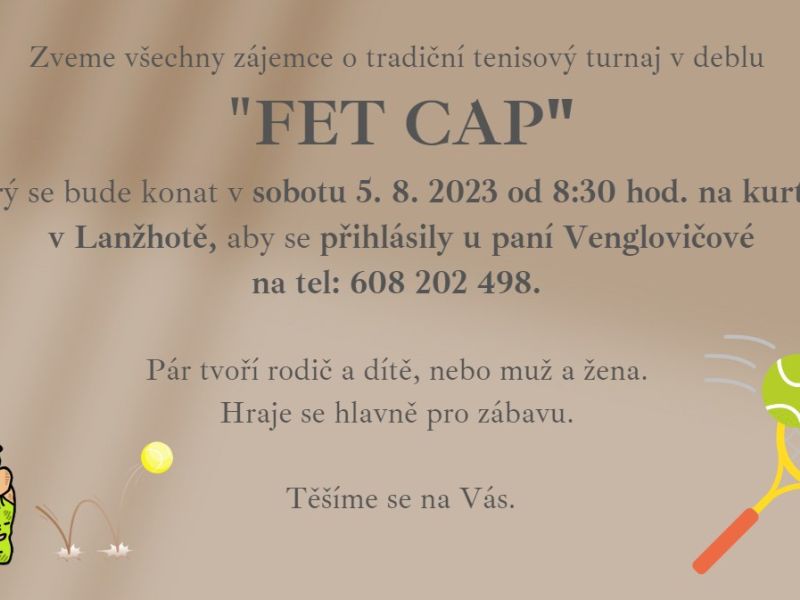 ,,FET CAP" v Lanžhotě