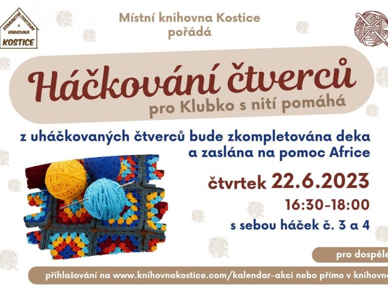 Háčkování čtverců