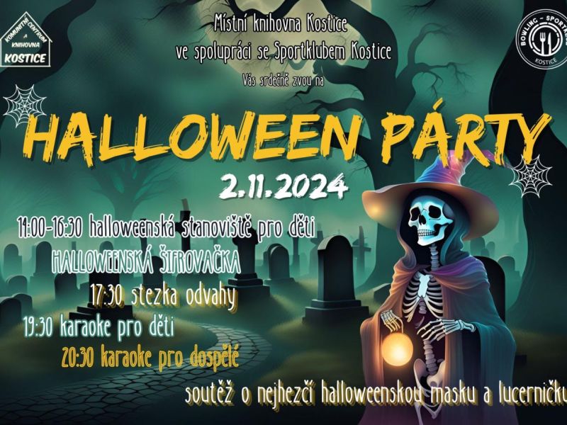 Halloween párty v Kosticích