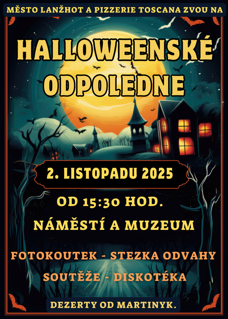Halloweenské odpoledne v Lanžhotě