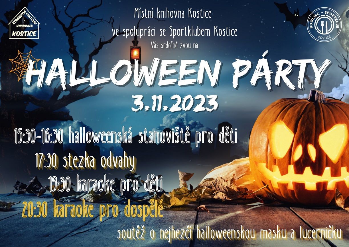 Halloween párty v Kosticích