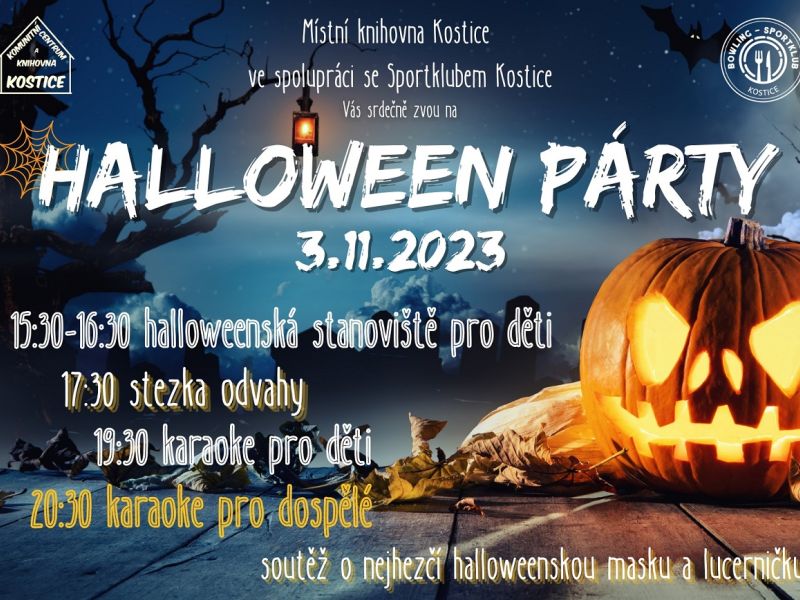 Halloween párty v Kosticích