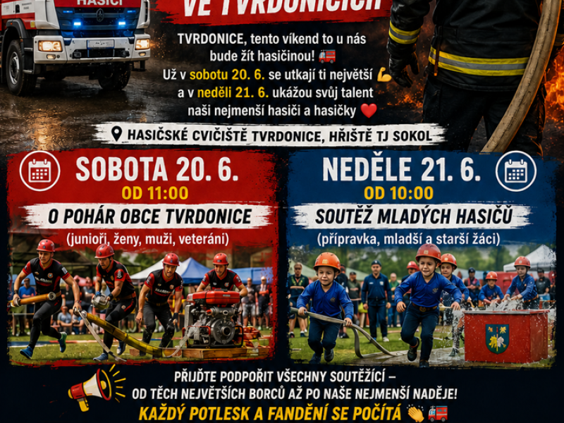 Hasičský víkend ve Tvrdonicích