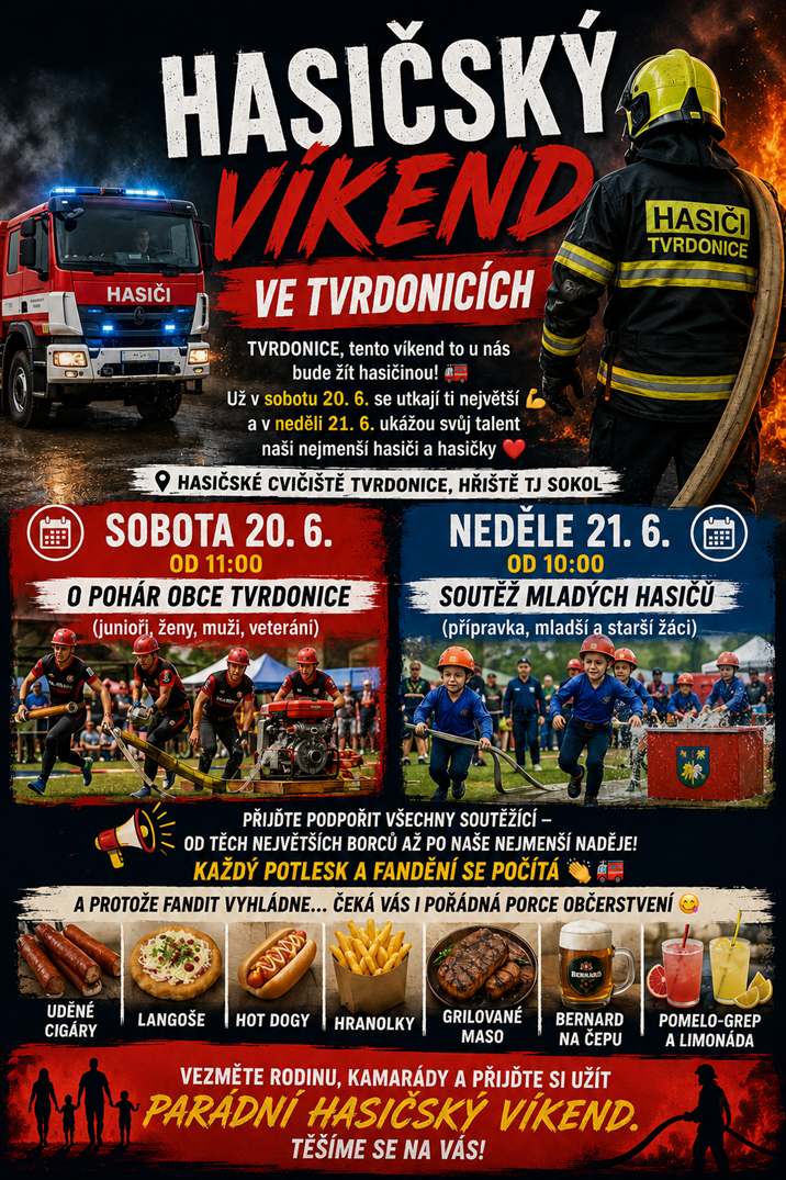 Hasičský víkend ve Tvrdonicích