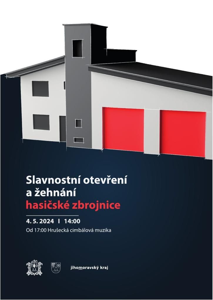 Slavnostní otevření a žehnání hasičské zbrojnice ve Tvrdonicích