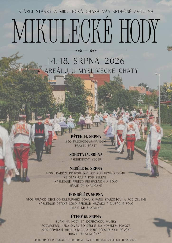 Tradiční krojové hody Mikulčice 2026