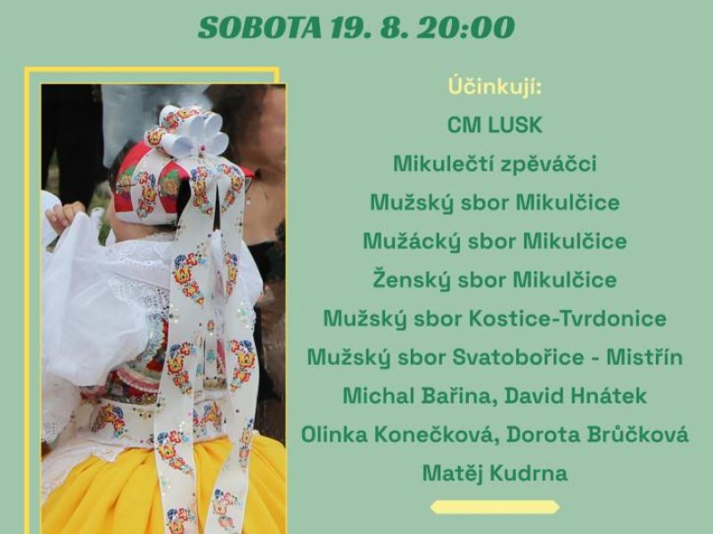 Předhodový večer v Mikulčicích