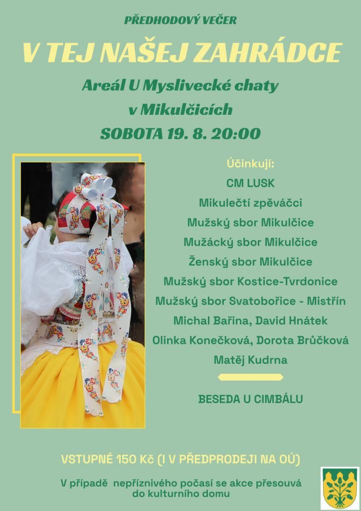 Předhodový večer v Mikulčicích