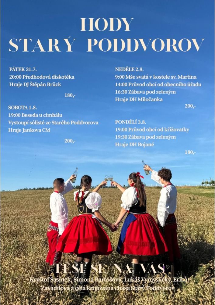 Hody Starý Poddvorov 2026