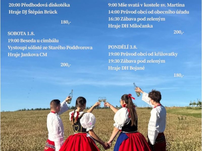 Hody Starý Poddvorov 2026