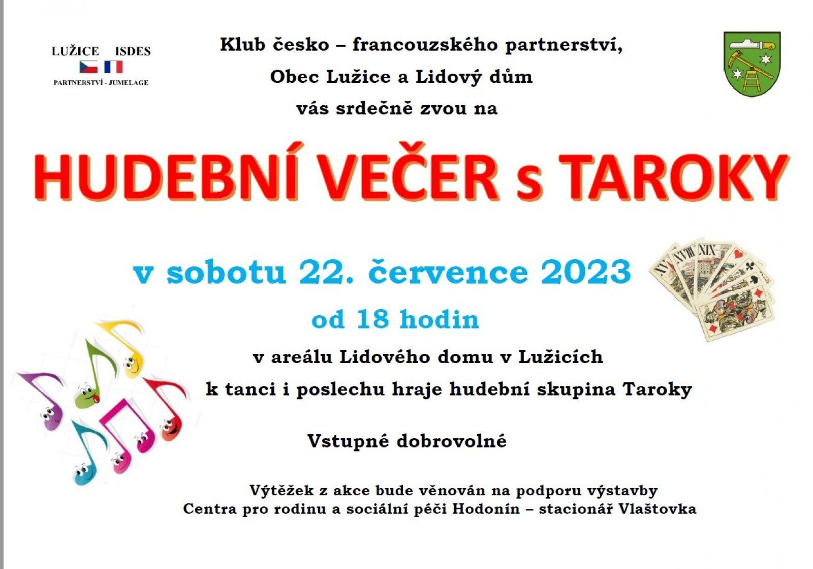 Hudební večer s Taroky