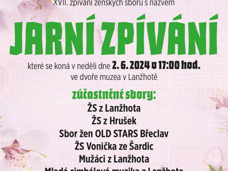 Zpívání ženských sborů v Lanžhotě