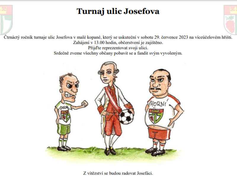 Tradiční turnaj ulic v malé kopané