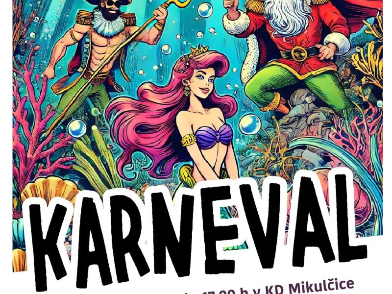 Dětský karneval v Mikulčicích