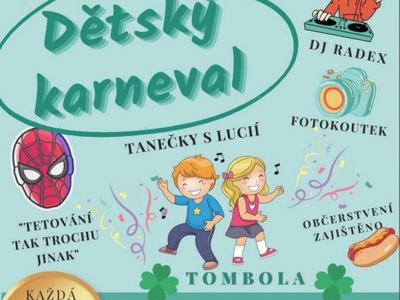 Dětský karneval ve Tvrdonicích