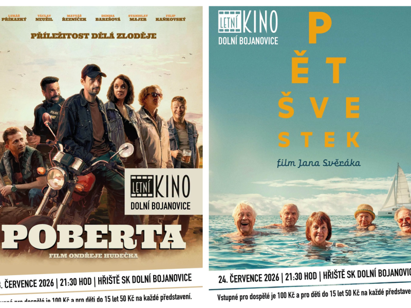 Letní kino v Dolních Bojanovicích