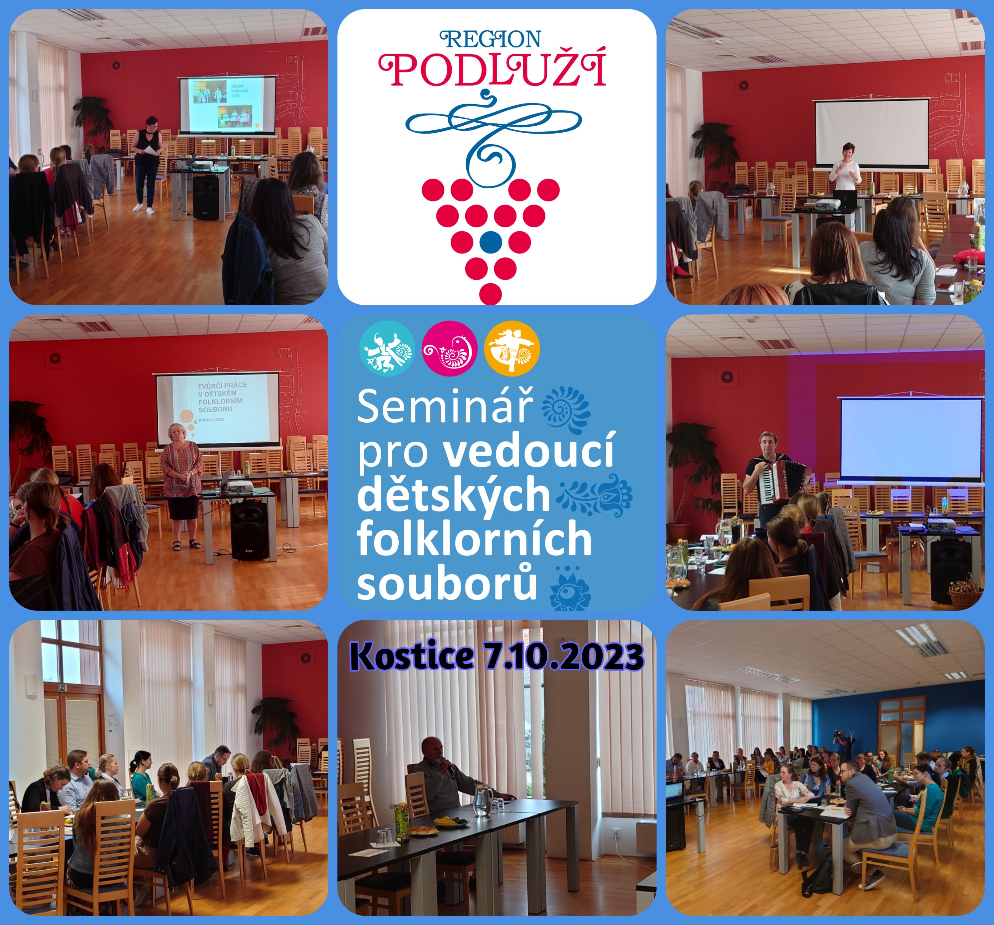 Seminář pro vedoucí dětských folklorních souborů v Kosticích