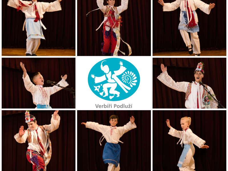 Přehlídka dětských verbířů na Podluží 2024