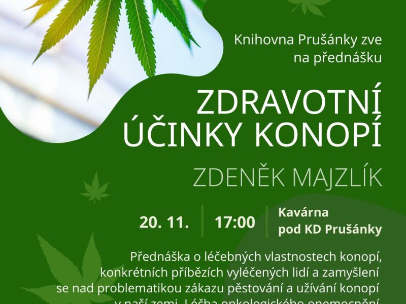 Přednáška - zdravotní účinky konopí