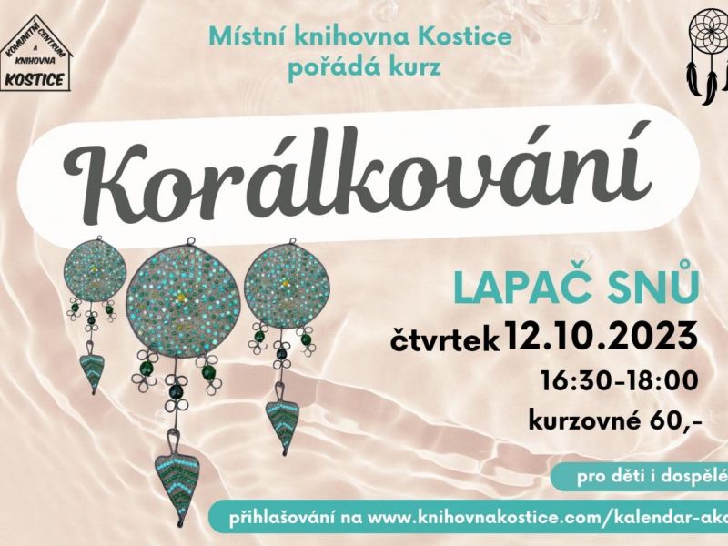 Korálkování - lapač snů