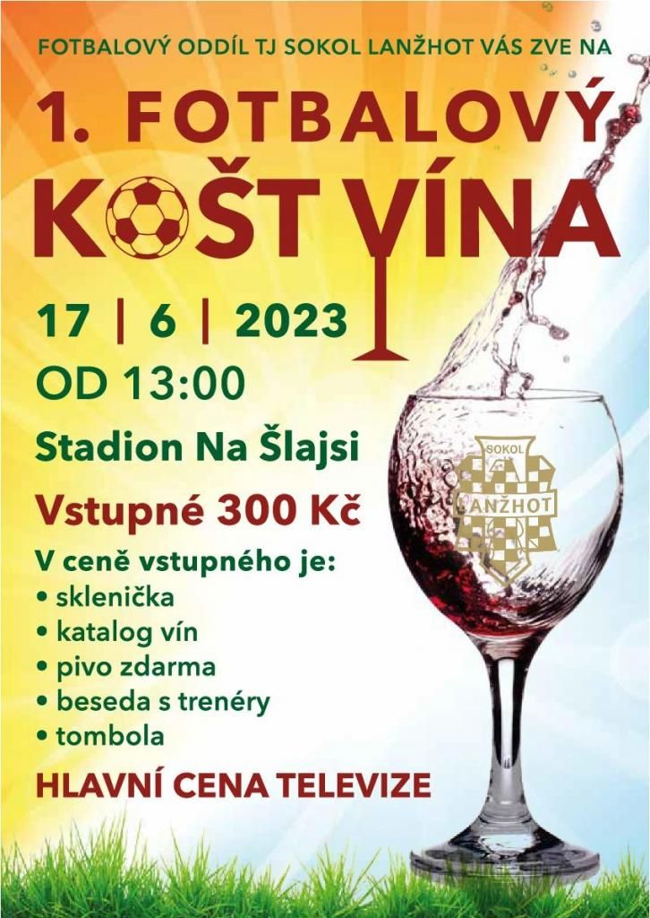 1. Fotbalový košt vína