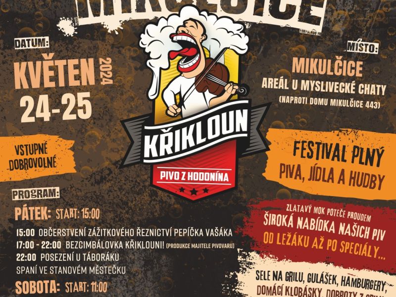 Křiklounfest v Mikulčicích