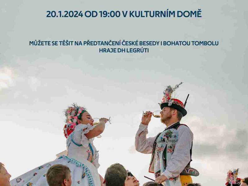 Tradiční krojový ples Moravský Žižkov