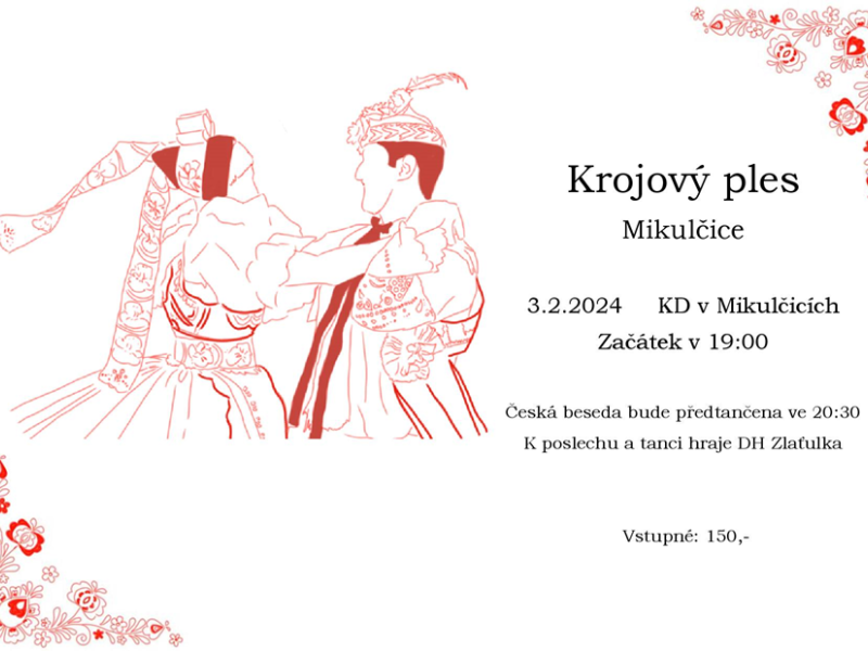 Krojový ples Mikulčice