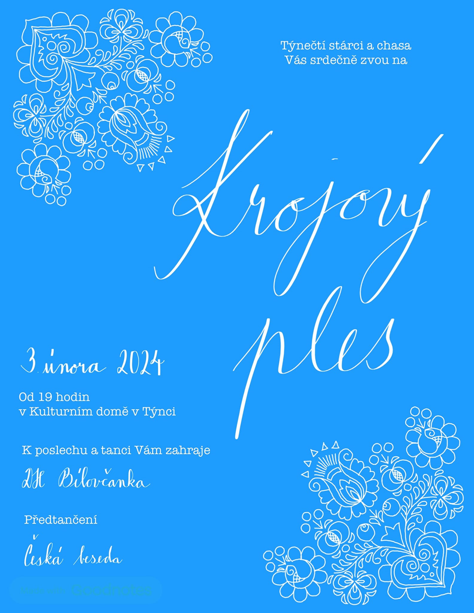 Krojový ples Týnec