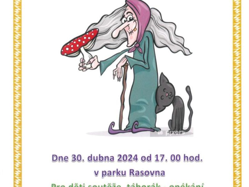 Pálení čarodějnic v Ladné