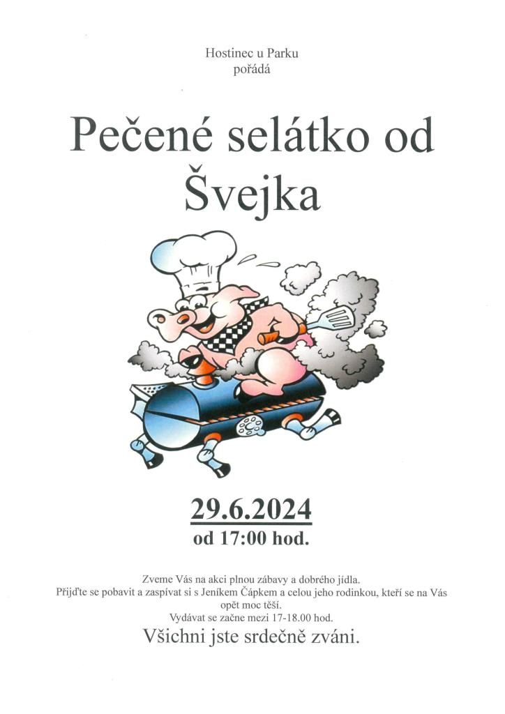 Pečené selátko od Švejka