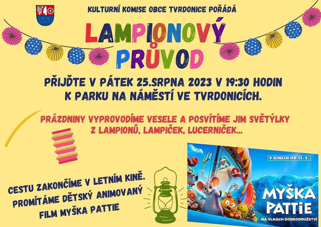Lampionový průvod Tvrdonice