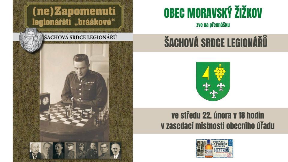 Přednáška ,,Šachová srdce legionářů"