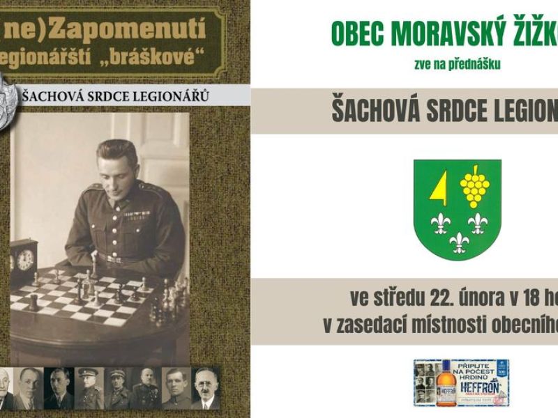 Přednáška ,,Šachová srdce legionářů"