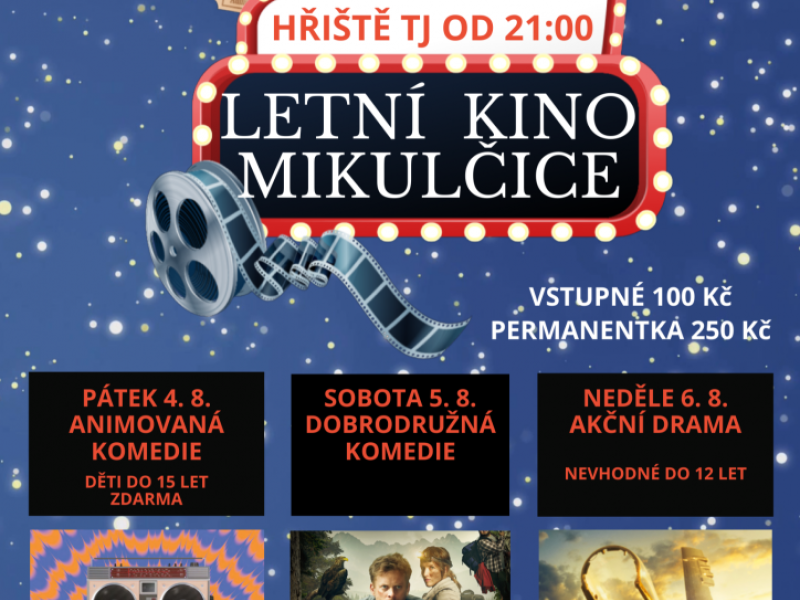 Letní filmové kino Mikulčice